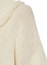Detail View - Click To Enlarge - SHORT SENTENCE - Raw Fringe Short Sleeve Polo Shirt Dress