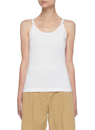 Main View - Click To Enlarge - EQUIL - Knotted Strap Tank Top