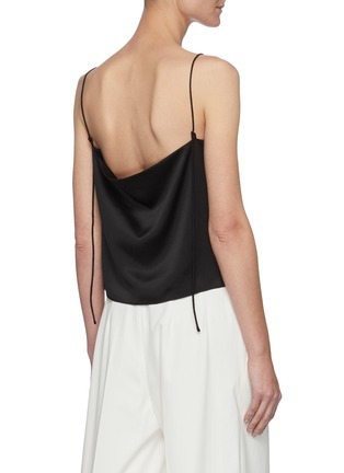 Back View - Click To Enlarge - EQUIL - Drape silk camisole top
