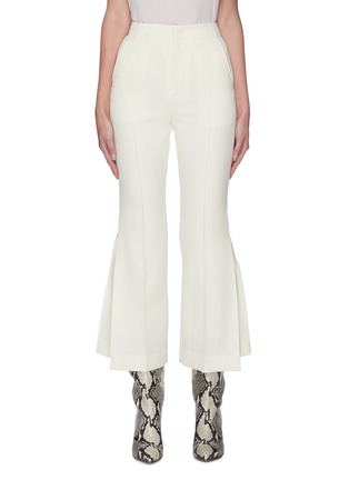 Main View - Click To Enlarge - SANS TITRE - Flared side slit suiting pants
