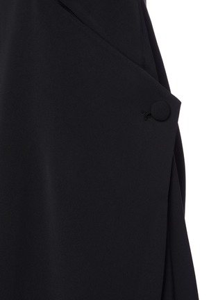 Detail View - Click To Enlarge - SANS TITRE - Origami Pleat Detail Sleeveless Maxi Dress