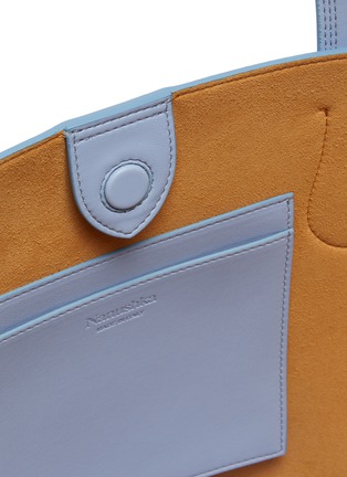Detail View - Click To Enlarge - NANUSHKA - 'Winged Juno' vegan leather tote bag