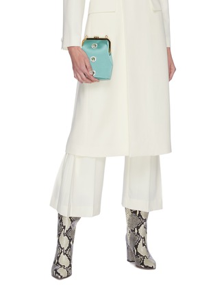 Front View - Click To Enlarge - MARK CROSS - 'Susanna' embellished satin crossbody bag
