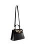 Detail View - Click To Enlarge - MAWI BAGS - 'Dealer' Swarovski crystal slogan leather satchel