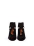Figure View - Click To Enlarge - AQUAZZURA - 'Sexy Thing' stud cutout suede sandals