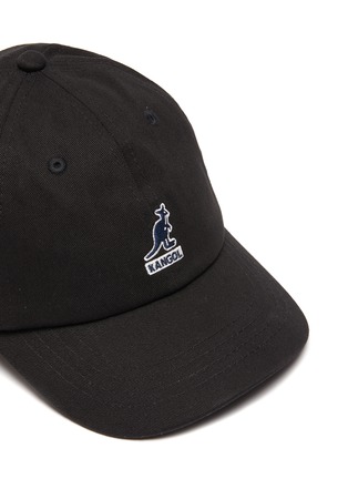 Detail View - Click To Enlarge - KANGOL - Logo Embroidered Kids and Toddler Cotton Baseball Cap
