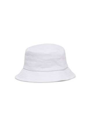 Detail View - Click To Enlarge - KANGOL - Logo Embroidered Kids and Toddler Cotton Bucket Hat
