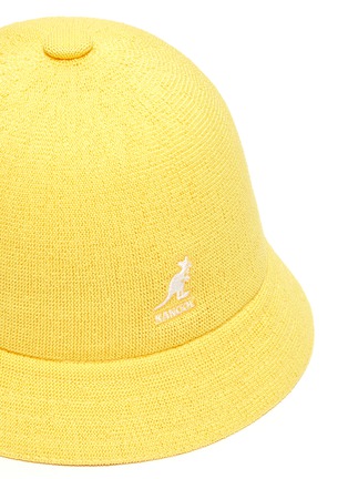 Detail View - Click To Enlarge - KANGOL - 'Tropic Casual' Logo Embroidered Kids and Toddler Bucket Hat
