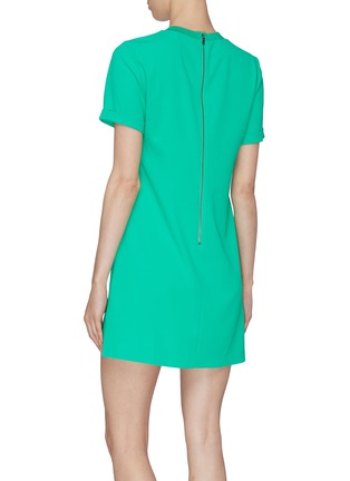 Back View - Click To Enlarge - ALICE & OLIVIA - 'Catalina' Patch Pocket T-shirt Dress