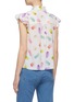 Back View - Click To Enlarge - ALICE & OLIVIA - 'Eli' macaroon print flutter sleeve top