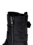 Detail View - Click To Enlarge - ASH - 'Postpone' buckle strap leather boots