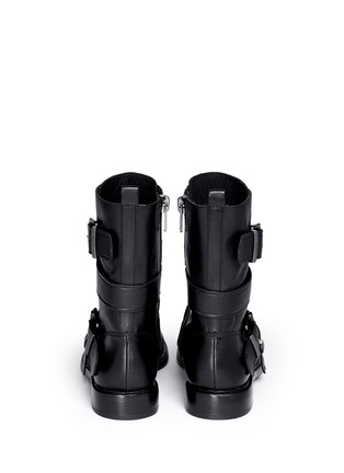 Back View - Click To Enlarge - ASH - 'Postpone' buckle strap leather boots