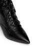 Detail View - Click To Enlarge - ASH - 'Dagger' lace-up leather ankle boots