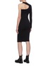 Back View - Click To Enlarge - HELMUT LANG - Cut-out bodycon dress