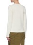 Back View - Click To Enlarge - HELMUT LANG - 'Aviator' Sewn-on Sleeve Sweater