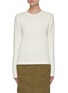 Main View - Click To Enlarge - HELMUT LANG - 'Aviator' Sewn-on Sleeve Sweater