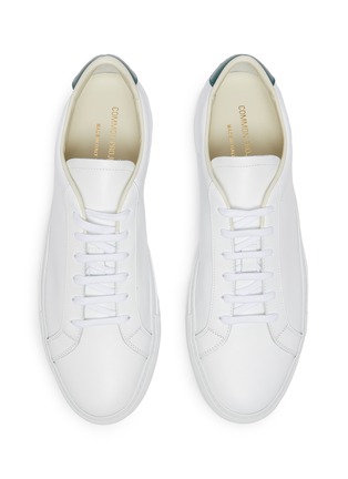Detail View - Click To Enlarge - COMMON PROJECTS - 'Retro' Low Top Leather Sneakers