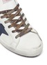 Detail View - Click To Enlarge - GOLDEN GOOSE - 'Super-star' Star Motif Distressed Leather Sneakers