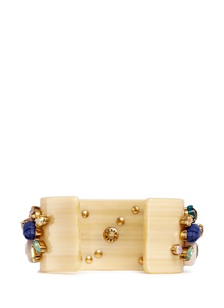 Back View - Click To Enlarge - J.CREW - Crystal cuff bracelet