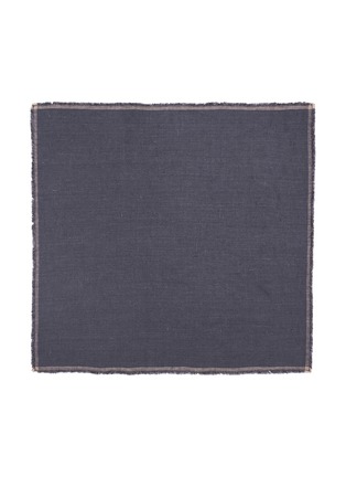 Main View - Click To Enlarge - DEPARTO - Soft Fringe Linen Napkin