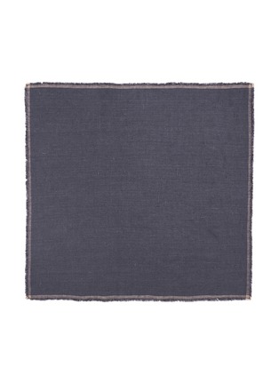 Main View - Click To Enlarge - DEPARTO - Soft Fringe Linen Napkin