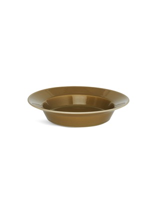 Main View - Click To Enlarge - DEPARTO - Low ceramic bowl – Tobacco
