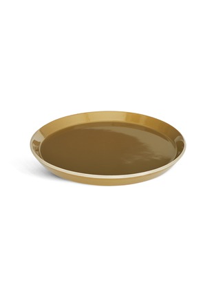 Main View - Click To Enlarge - DEPARTO - Small ceramic plate – Tobacco