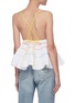 Back View - Click To Enlarge - STAUD - 'Olympia' Flared Ruffle Hem Crossover Camisole
