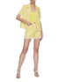 Figure View - Click To Enlarge - STAUD - 'Sorno' Fringe Edge Tweed Shorts
