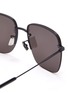 Detail View - Click To Enlarge - SAINT LAURENT - Square metal frame sunglasses