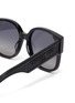 Detail View - Click To Enlarge - DIOR - Wildior' Logo Embossed Acetate Angular Frame Sunglasses