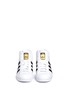 Front View - Click To Enlarge - ADIDAS - 'Superstar Up' leather high top sneakers