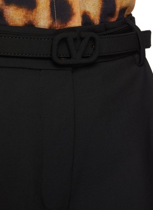  - VALENTINO GARAVANI - Belted tailored shorts
