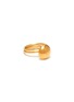 Main View - Click To Enlarge - KATERINA MAKRIYIANNI - 'Small Moon' 24k gold plated silver vermeil ring