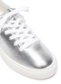 Detail View - Click To Enlarge - SAM EDELMAN - 'Poppy' metallic leather sneakers