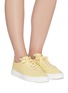 Figure View - Click To Enlarge - SAM EDELMAN - 'Poppy' leather sneakers