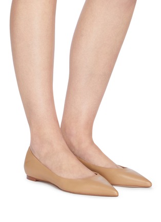 Figure View - Click To Enlarge - SAM EDELMAN - 'Stacey' leather skimmer flats