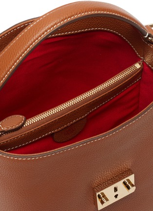 Detail View - Click To Enlarge - MARK CROSS - 'Murphy' Leather Small Bucket Shoulder Bag
