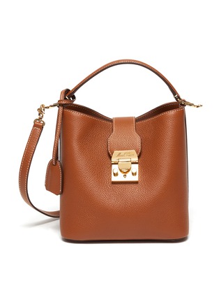 Main View - Click To Enlarge - MARK CROSS - 'Murphy' Leather Small Bucket Shoulder Bag