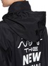 Detail View - Click To Enlarge - BALENCIAGA - Logo Print Nylon Rain Jacket