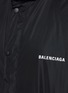  - BALENCIAGA - Logo Print Nylon Rain Jacket