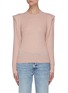 Main View - Click To Enlarge - FRAME - 'Kennedy' flutter sleeve cashmere sweater