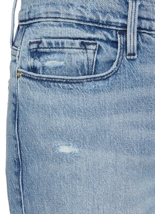  - FRAME - Le Garcon' Distressed Detail Slim Jeans