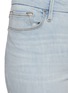  - FRAME - 'Le Crop' distressed knee mini boot cut crop jeans