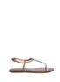 Main View - Click To Enlarge - SAM EDELMAN - 'Gigi' cracked leather thong sandals