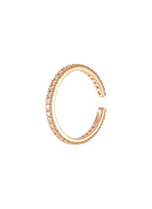 Main View - Click To Enlarge - NOMIS - 'Lev' Lab Grown Diamond 18k rose gold ear cuff