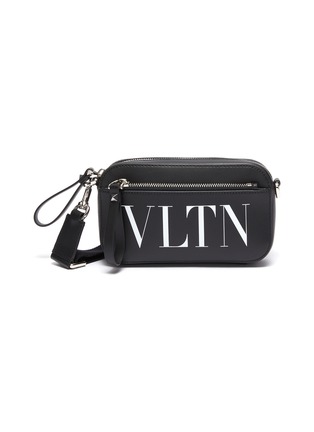 Main View - Click To Enlarge - VALENTINO GARAVANI - Valentino Garavani logo print mini waistbag