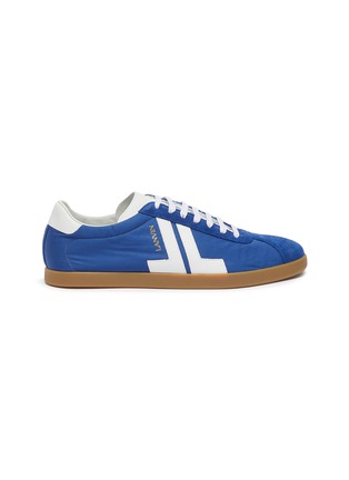 Main View - Click To Enlarge - LANVIN - 'Glen' Leather Overlay Nylon Low-top Sneakers