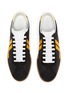 Detail View - Click To Enlarge - LANVIN - 'Glen' Leather Overlay Nylon Low-top Sneakers
