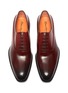 Detail View - Click To Enlarge - SANTONI - Gradient Leather Oxford Shoes
